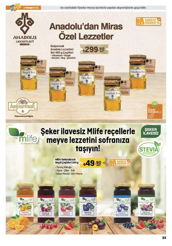 Katalog Migros katalog 29 Ağustos - 11 Eylül 2024 - aktüel Sayfa 33