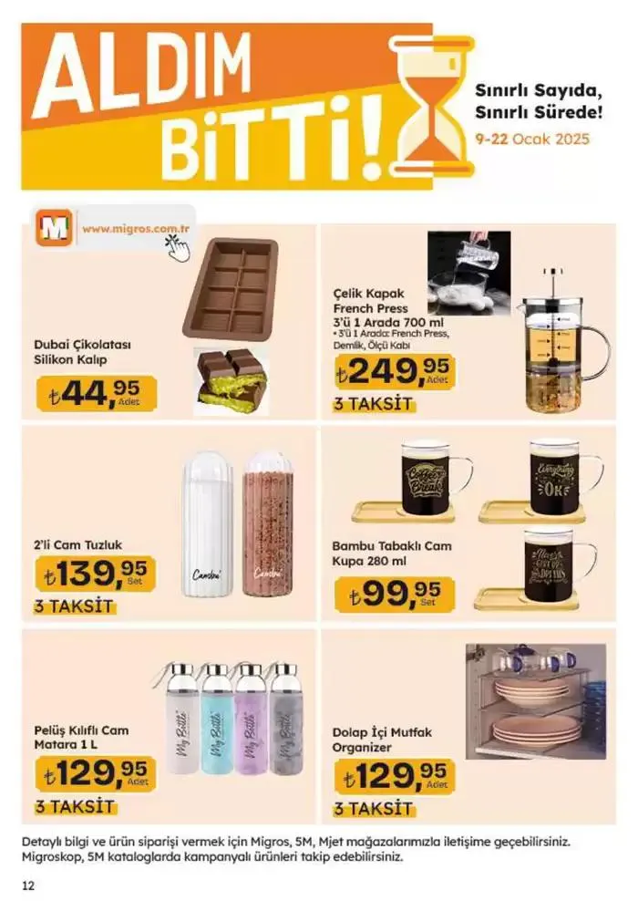 Katalog Migros katalog 9 Ocak - 22 Ocak 2025 - aktüel Sayfa 81