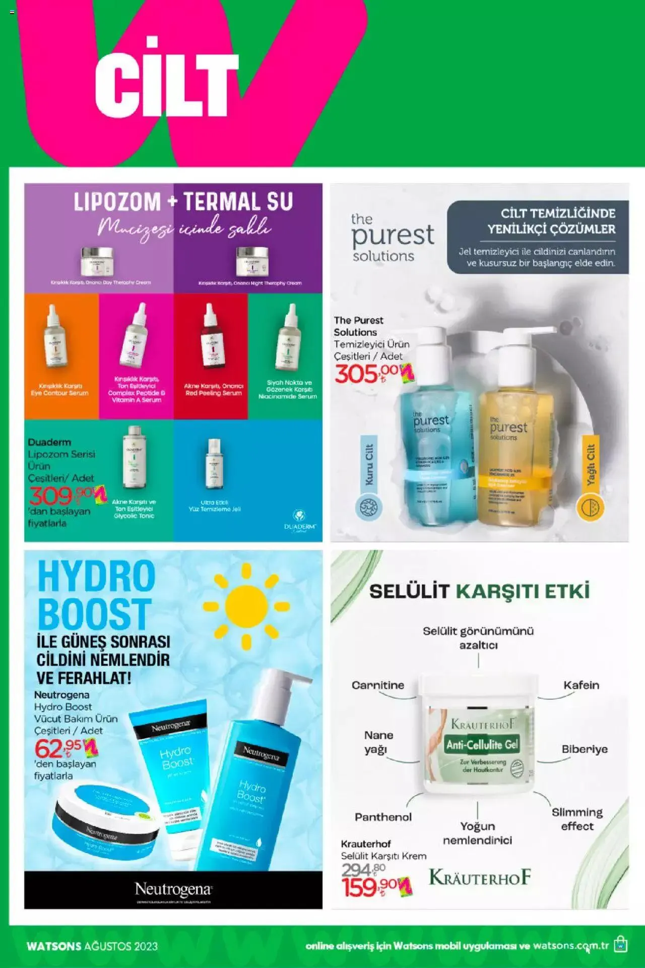 Katalog Watsons Katalog 9 Ağustos - 3 Eylül 2023 - aktüel Sayfa 28