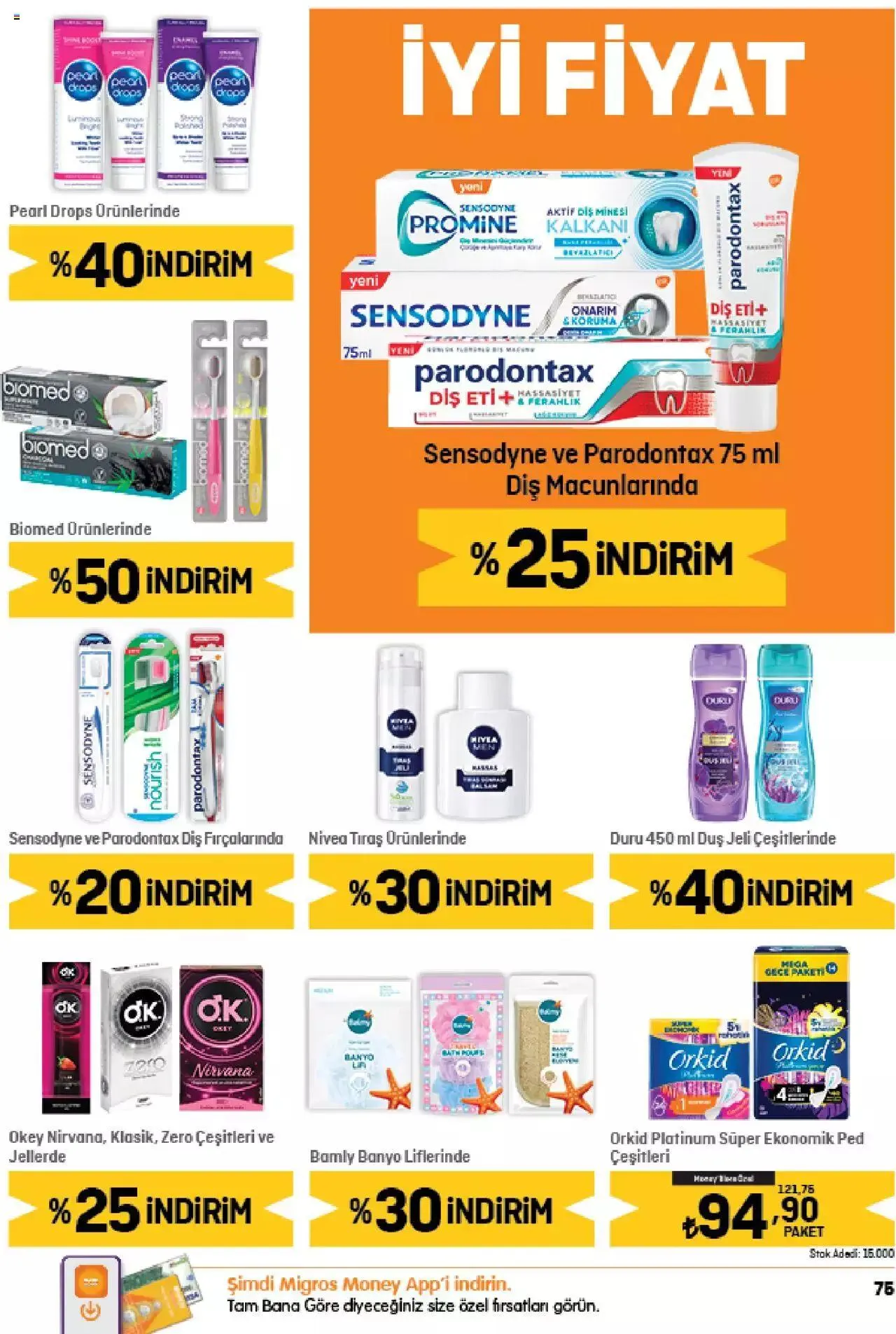 Katalog Migros Katalog - 5M Migroskop 28 Eylül - 11 Ekim 2023 - aktüel Sayfa 75