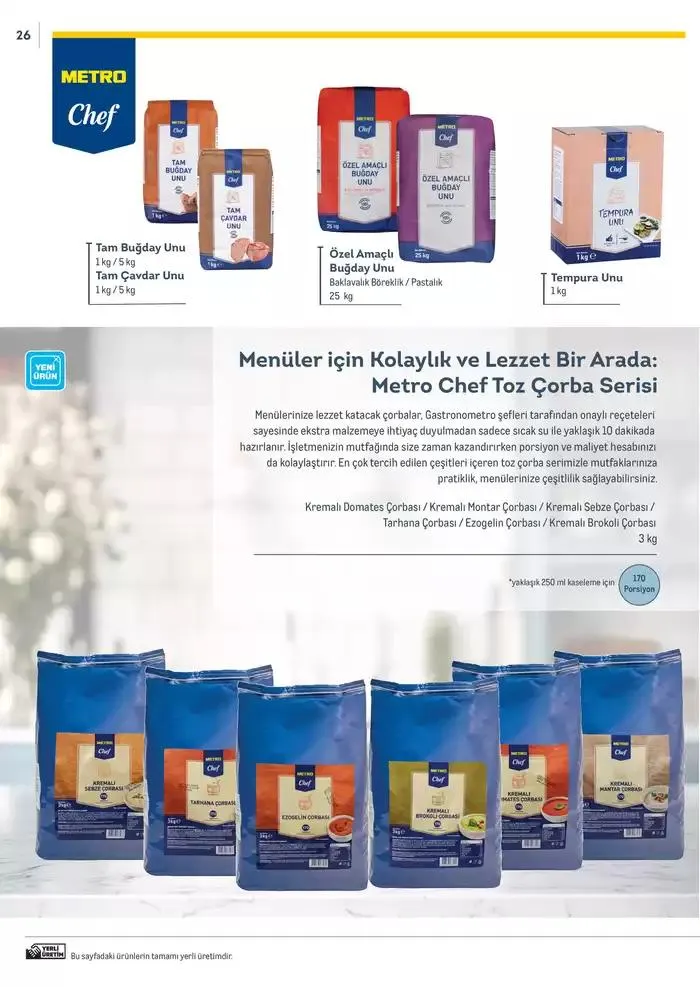 Katalog Metro Markalı Profesyonel Çözümler 7 Şubat - 31 Aralık 2025 - aktüel Sayfa 26