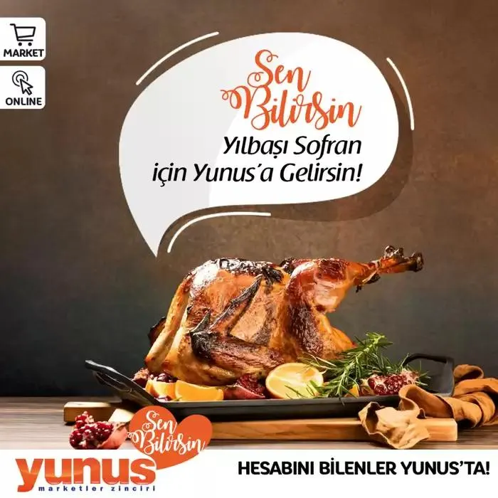 Katalog Yunus Market katalog 30 Aralık - 13 Ocak 2025 - aktüel Sayfa 1