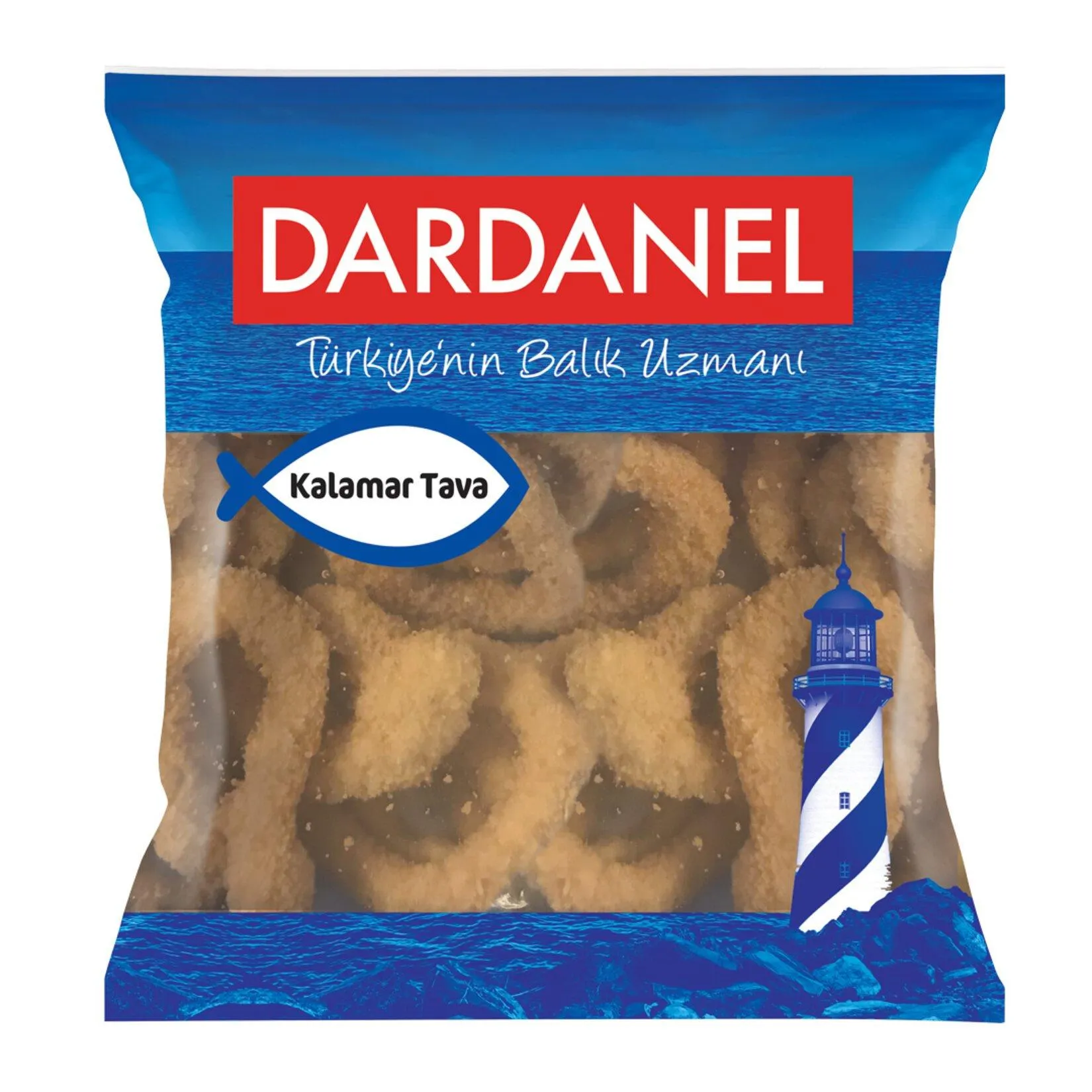 Dardanel Kaplanmış Halka Kalamar 300 G