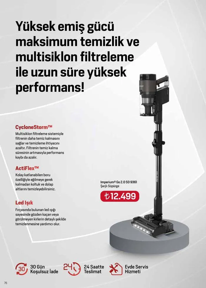 Katalog Arçelik Genel Kataloğu 1 Haziran - 15 Haziran 2024 - aktüel Sayfa 76