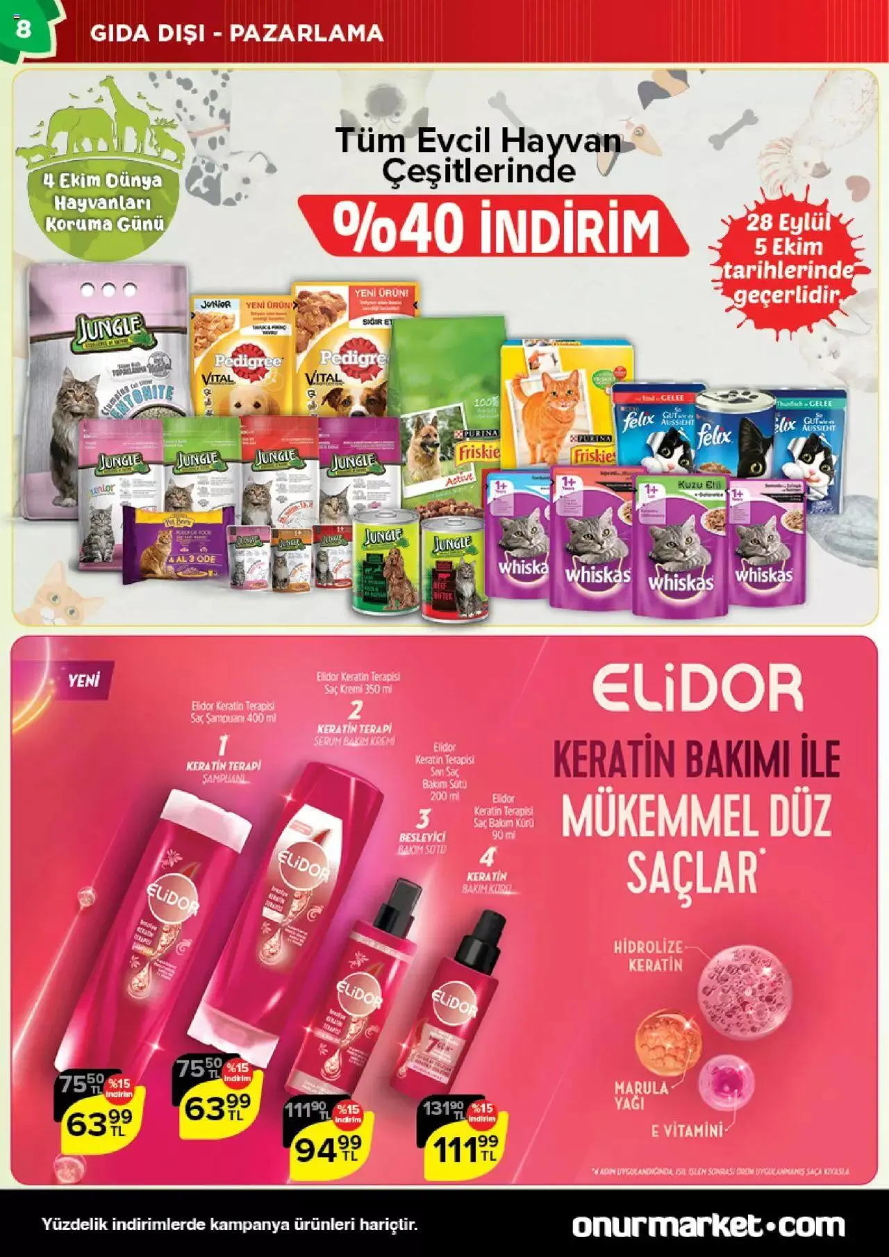 Katalog Onur Market Katalog 28 Eylül - 10 Ekim 2023 - aktüel Sayfa 8