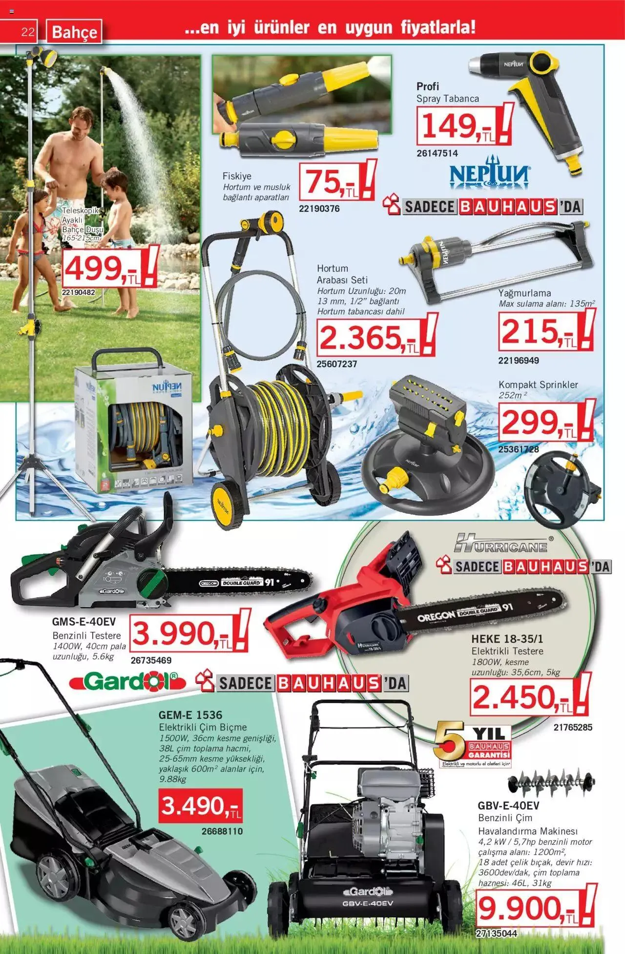 Katalog Bauhaus Katalog 1 Ağustos - 1 Eylül 2023 - aktüel Sayfa 22