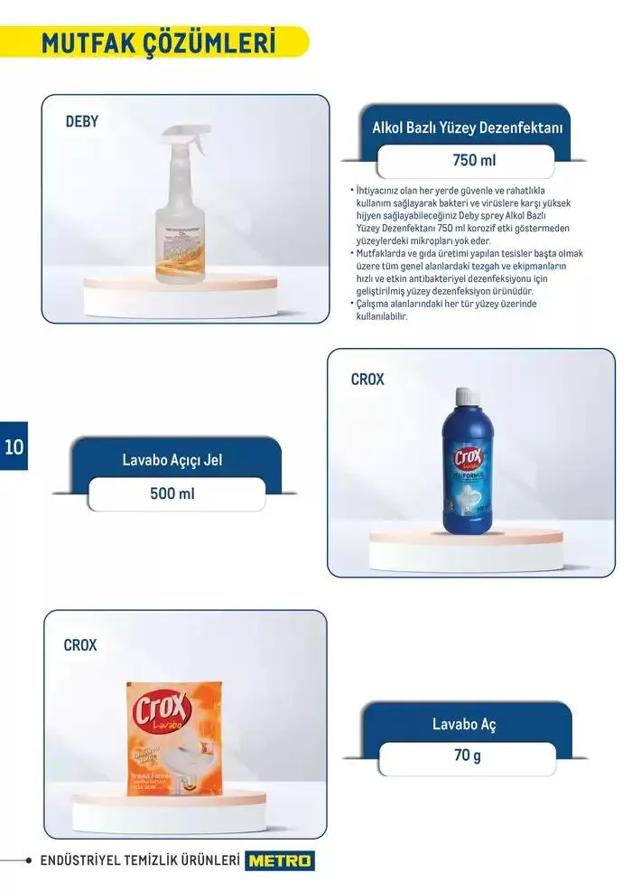 Katalog Endüstriyel Temizlik Ürünleri 7 Şubat - 31 Aralık 2025 - aktüel Sayfa 10