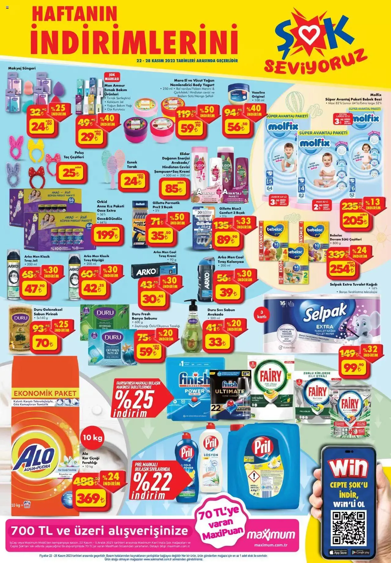 Katalog Şok Market Katalog 22 Kasım - 28 Kasım 2023 - aktüel Sayfa 4