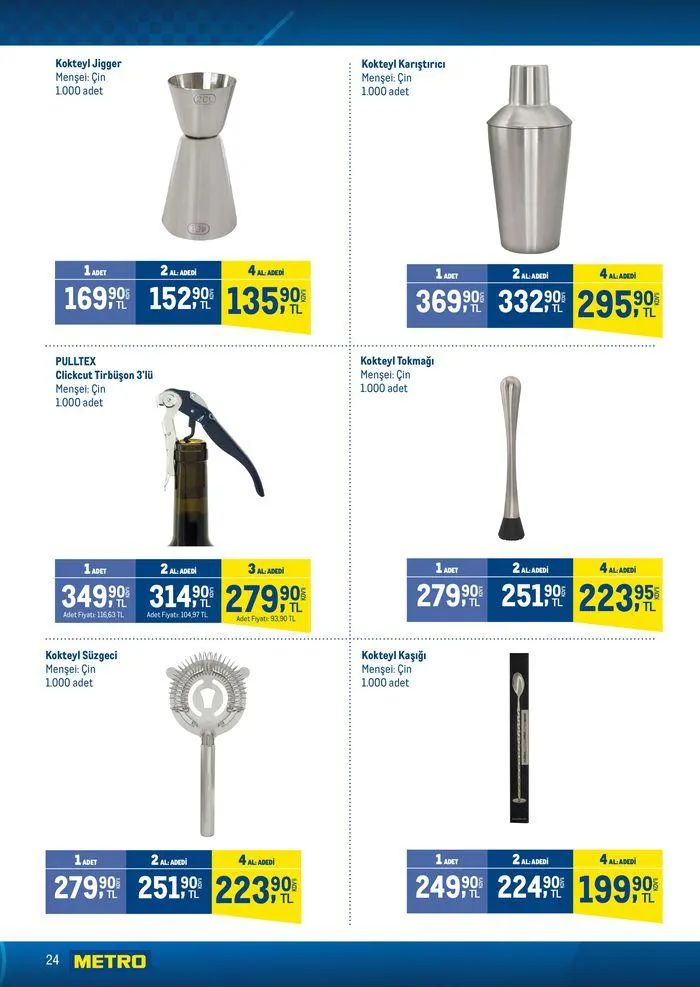 Katalog Horeca Sezona Hazırlık 15 Ağustos - 22 Ağustos 2024 - aktüel Sayfa 24