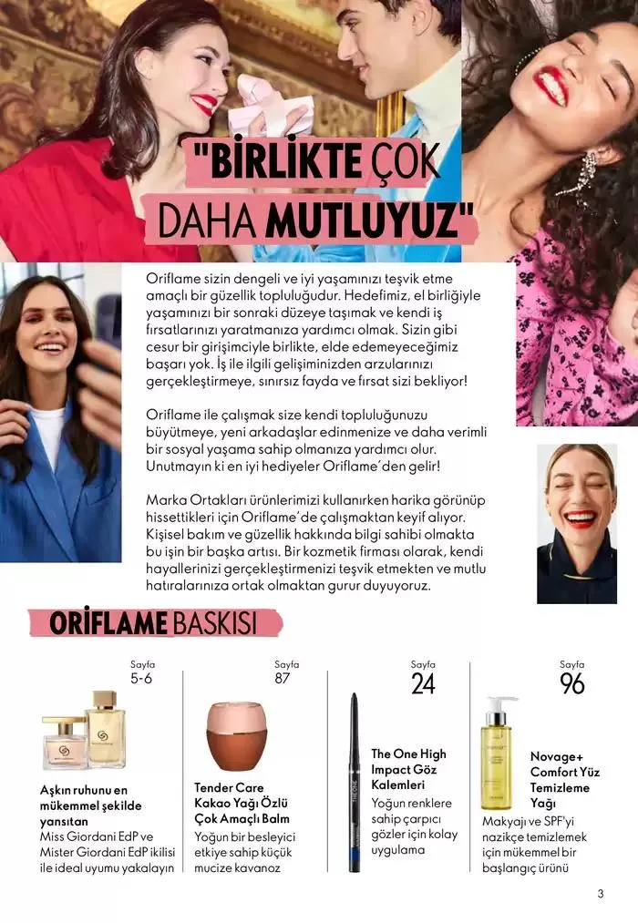 Katalog Oriflame katalog 1 Şubat - 15 Şubat 2025 - aktüel Sayfa 3