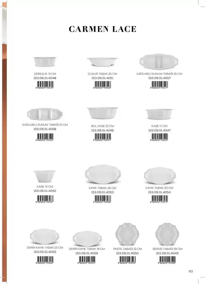 Katalog Sofra 2 İlkbahar 30 Ekim - 31 Aralık 2024 - aktüel Sayfa 83