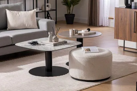 RİVES ORTA SEHPA, PUFLU (TB4-131)