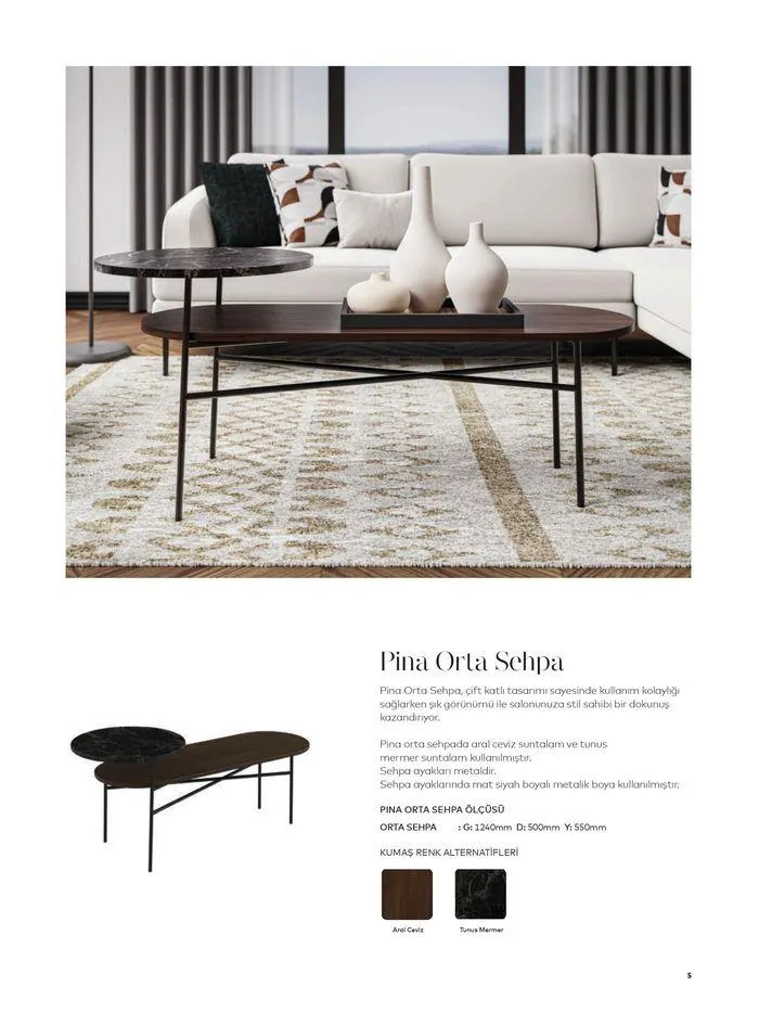 Katalog SEHPA VE PUFLAR KATALOĞU 23 Ocak - 31 Aralık 2024 - aktüel Sayfa 5