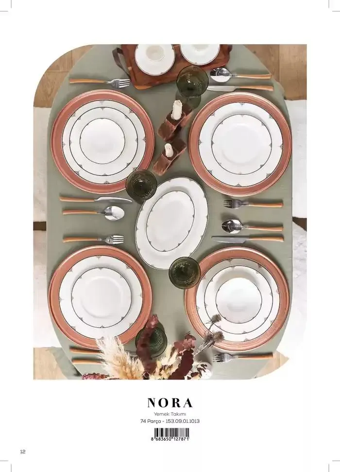Katalog Sofra 2 İlkbahar 30 Ekim - 31 Aralık 2024 - aktüel Sayfa 12