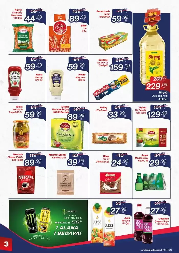 Katalog Kim Market katalog 6 Aralık - 13 Aralık 2024 - aktüel Sayfa 3