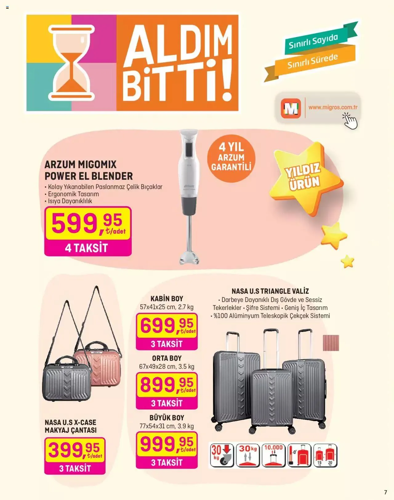 Katalog Migros Katalog - Migros Jet Dijital 28 Mart - 17 Nisan 2024 - aktüel Sayfa 7
