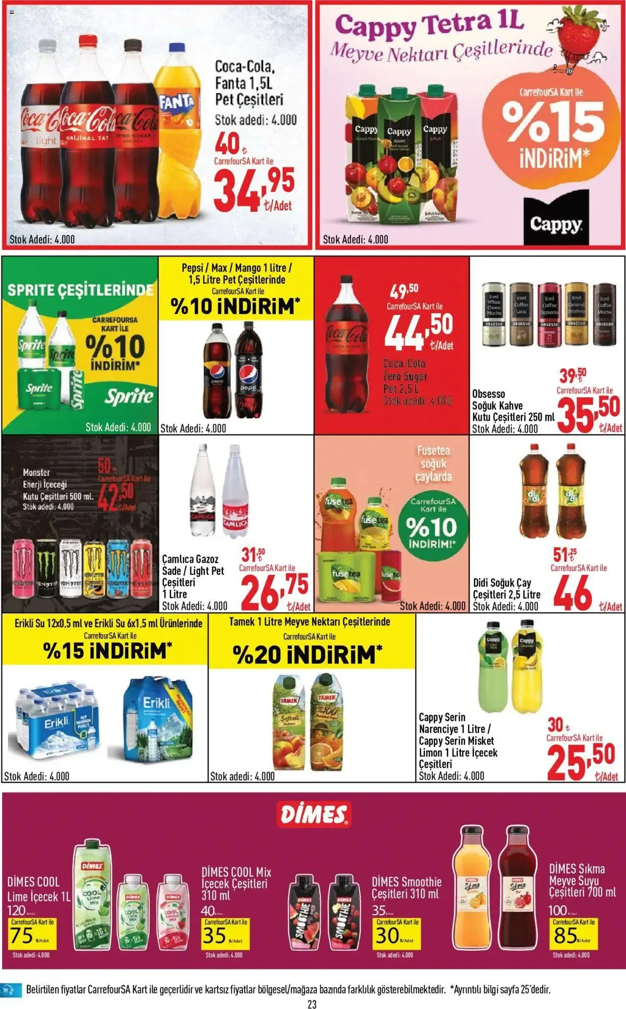 Katalog CarrefourSA Katalog 10 Ekim - 23 Ekim 2024 - aktüel Sayfa 25