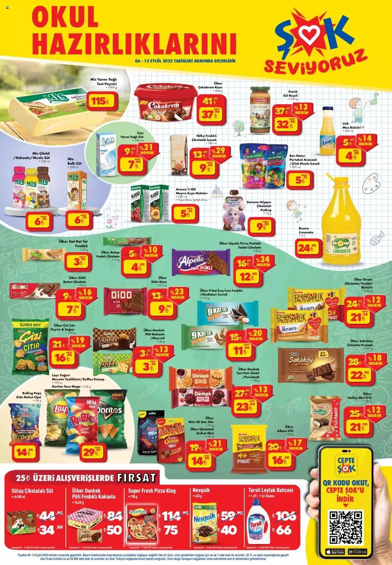 Katalog Şok Market Katalog 6 Eylül - 12 Eylül 2023 - aktüel Sayfa 1