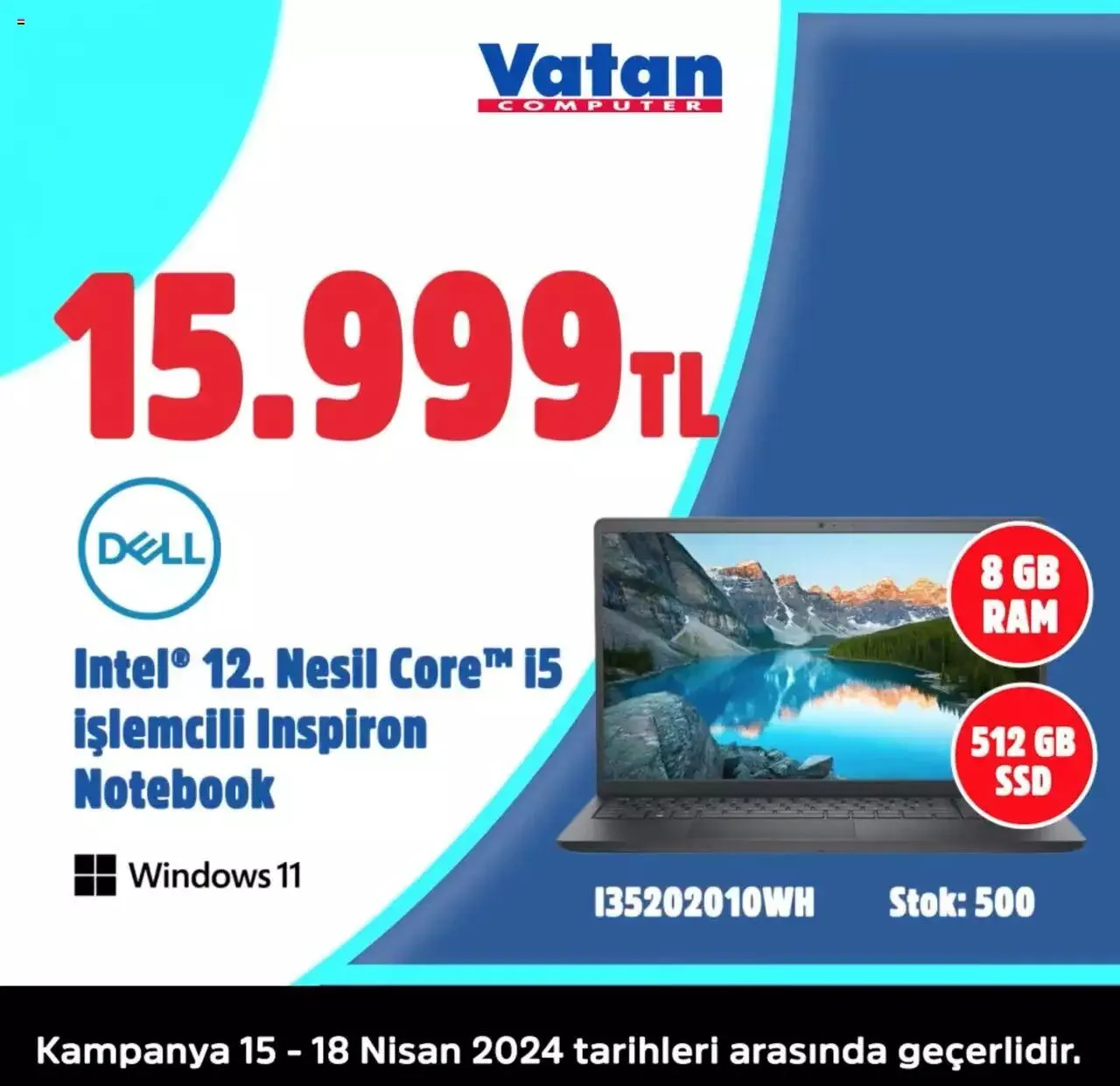 Katalog Vatan Bilgisayar Teknoloji için haydi Vatan’a 15 Nisan - 18 Nisan 2024 - aktüel Sayfa 4