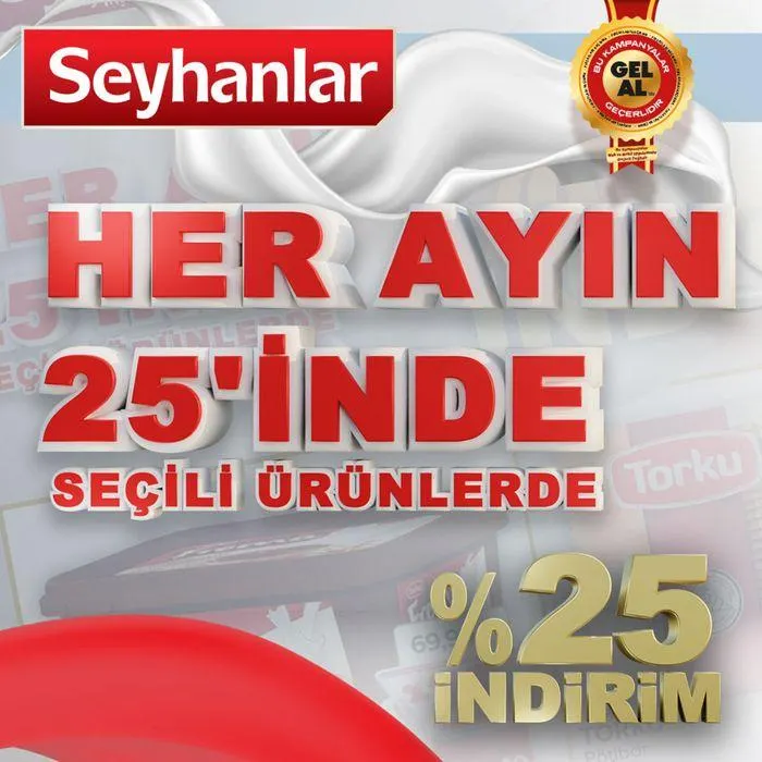 Katalog Seyhanlar katalog 25 Ağustos - 8 Eylül 2024 - aktüel Sayfa 1
