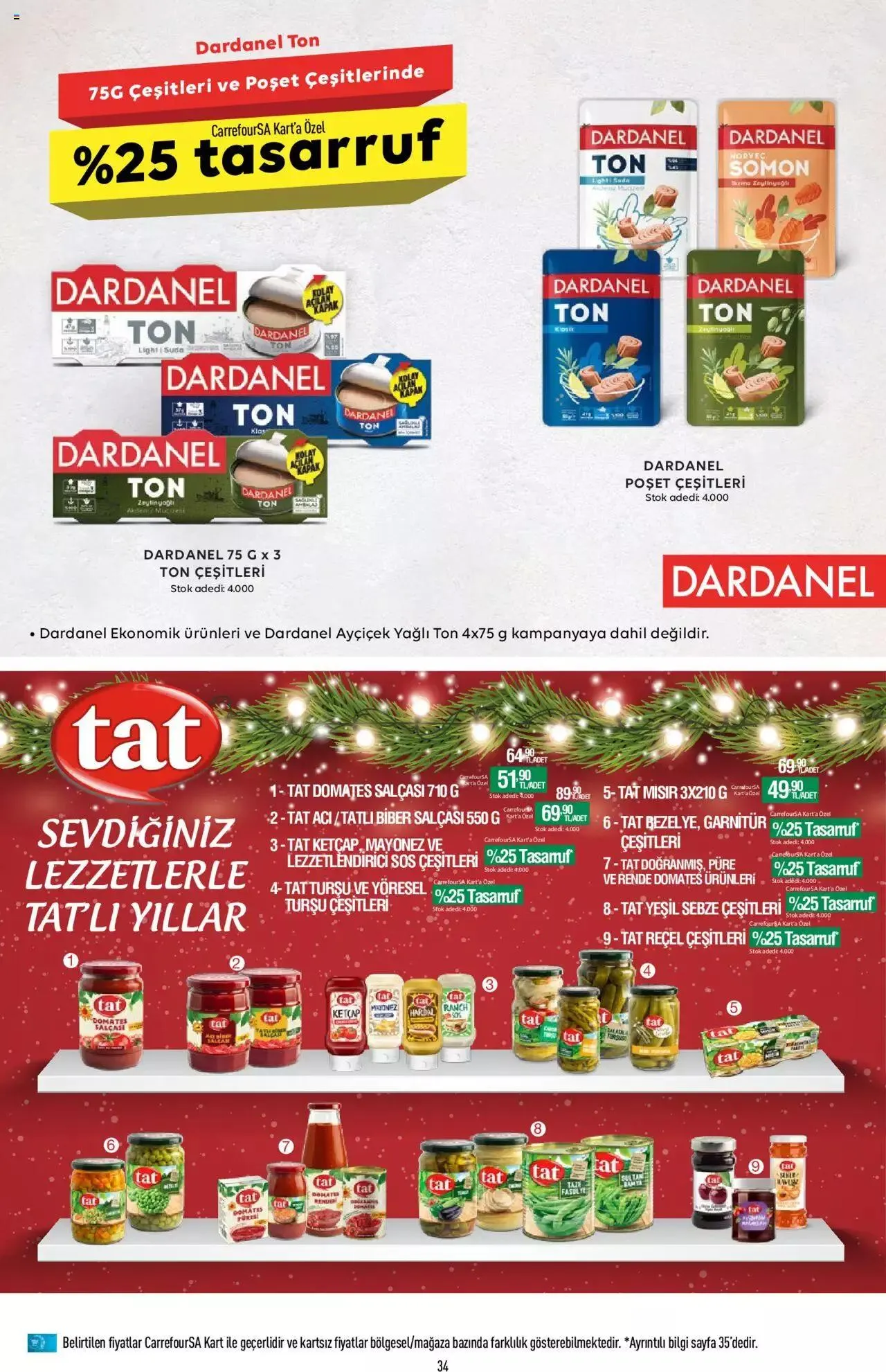 Katalog CarrefourSA Katalog 25 Aralık - 2 Ocak 2024 - aktüel Sayfa 34