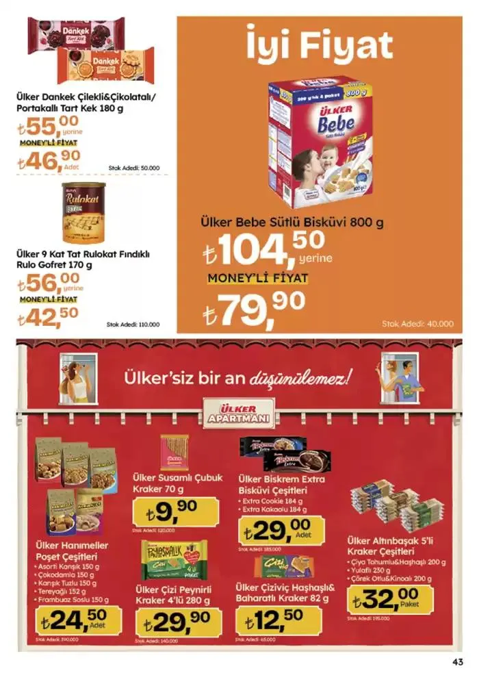 Katalog Şimdi fırsatlarımızla tasarruf edin 21 Kasım - 4 Aralık 2024 - aktüel Sayfa 43