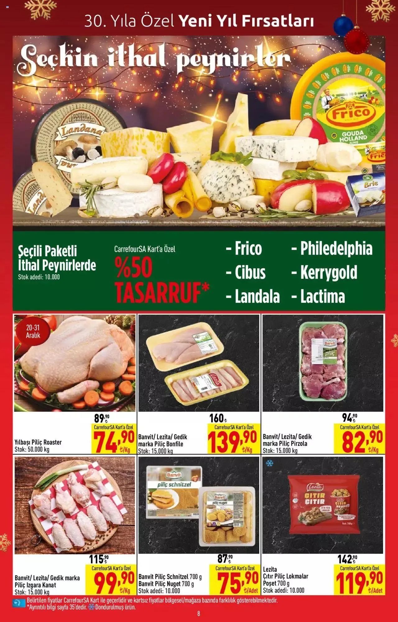 Katalog CarrefourSA Katalog 25 Aralık - 2 Ocak 2024 - aktüel Sayfa 8