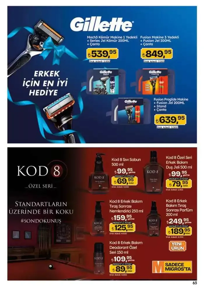 Katalog Migros katalog 9 Ocak - 22 Ocak 2025 - aktüel Sayfa 63