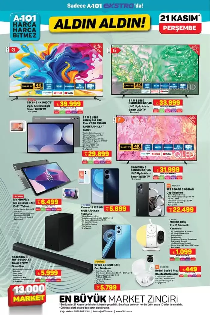 Katalog A101 Aktüel 29 Kasım 2024 29 Kasım - 13 Aralık 2024 - aktüel Sayfa 4