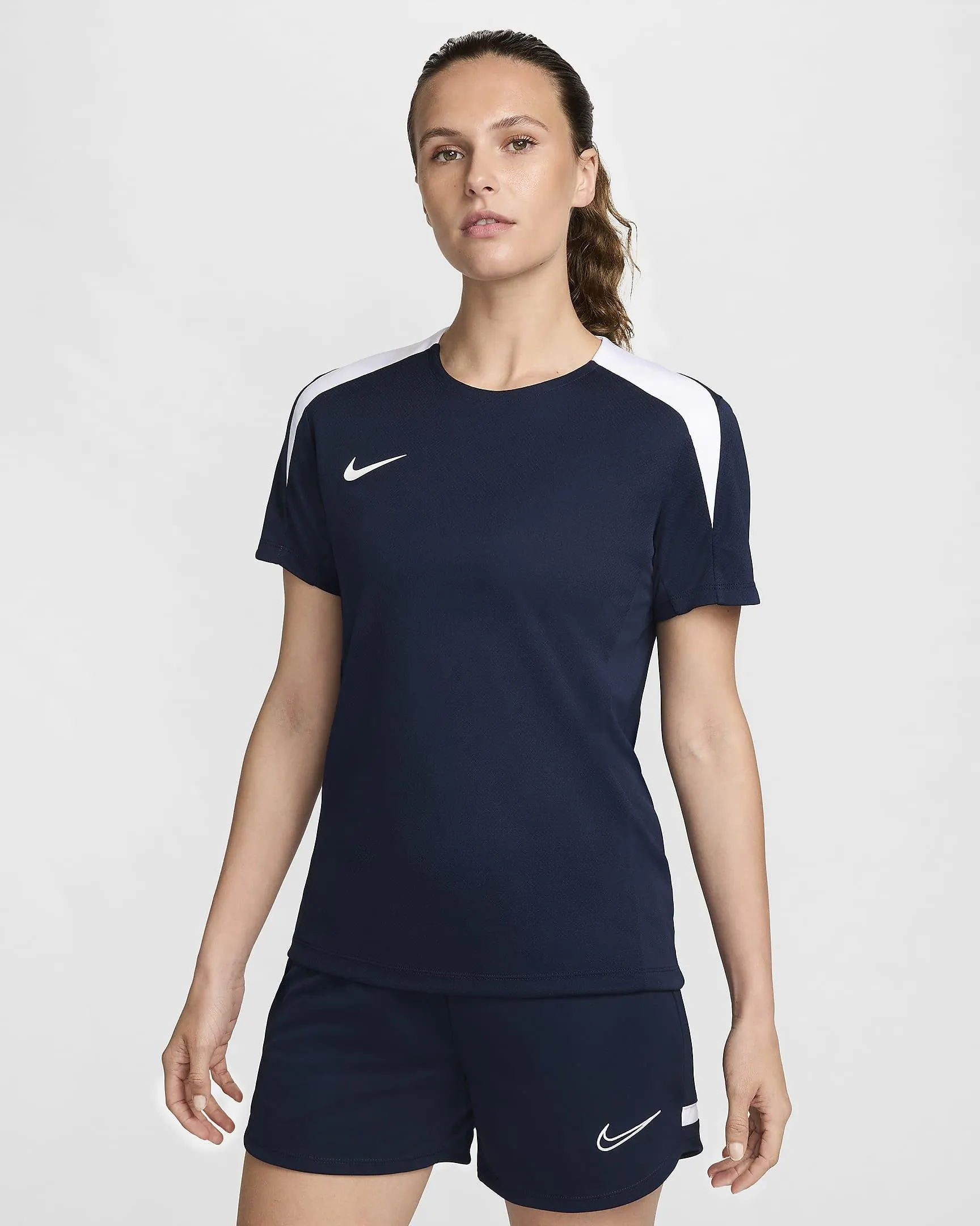 Parte de arriba de fútbol de manga corta Dri-FIT - Mujer