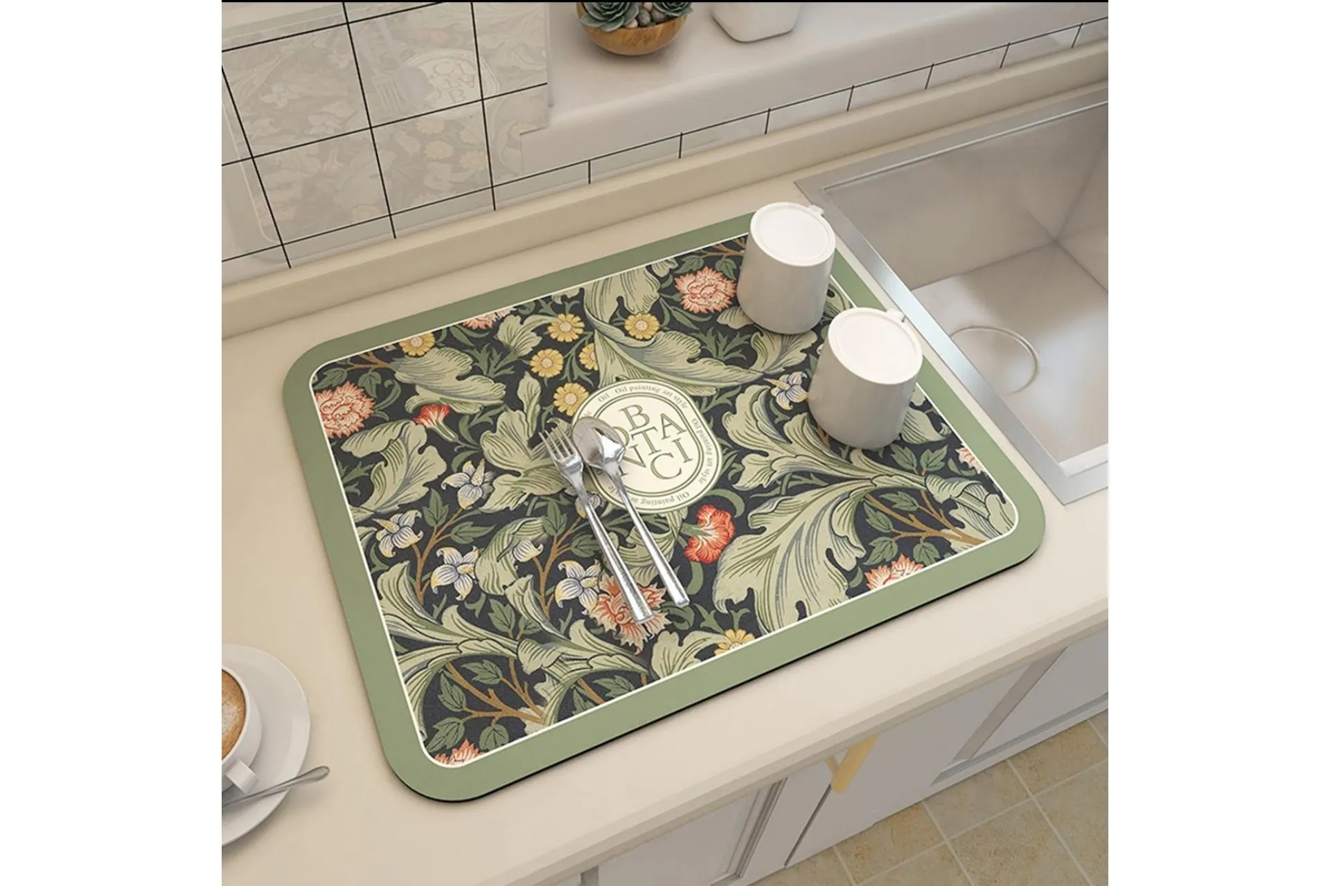 ELSE TEZGAH ÜSTÜ BULASİK KURUTMA MATI, DS 04 (QS3-16725)