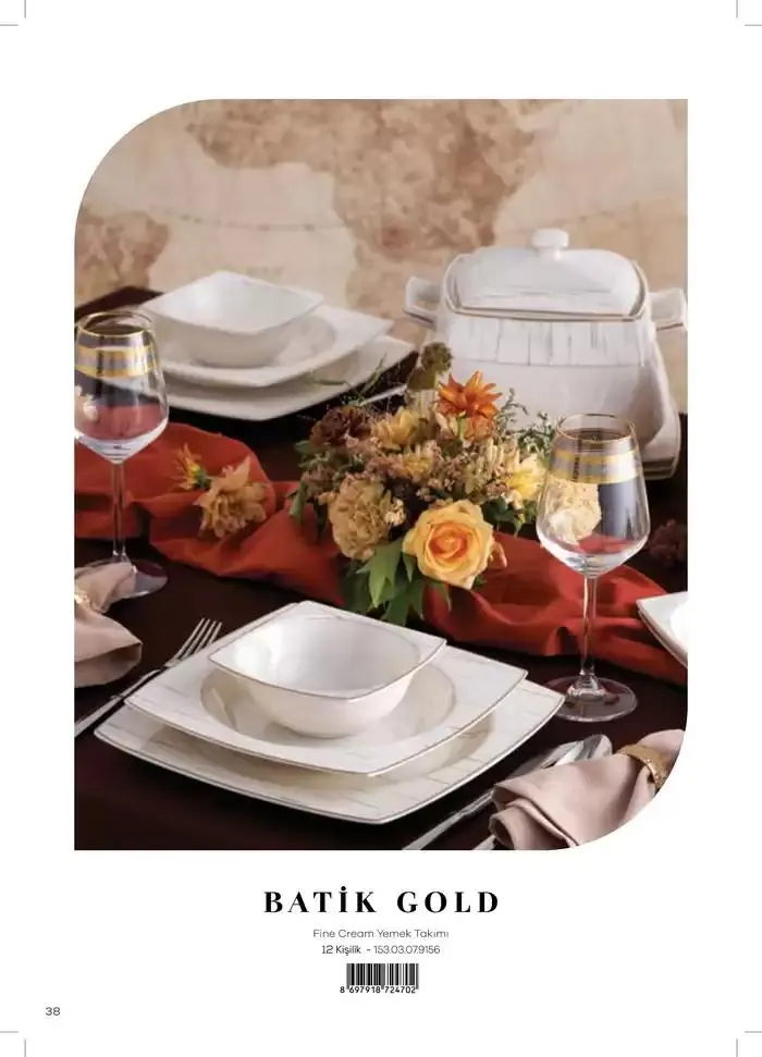 Katalog Sofra 2 İlkbahar 30 Ekim - 31 Aralık 2024 - aktüel Sayfa 38