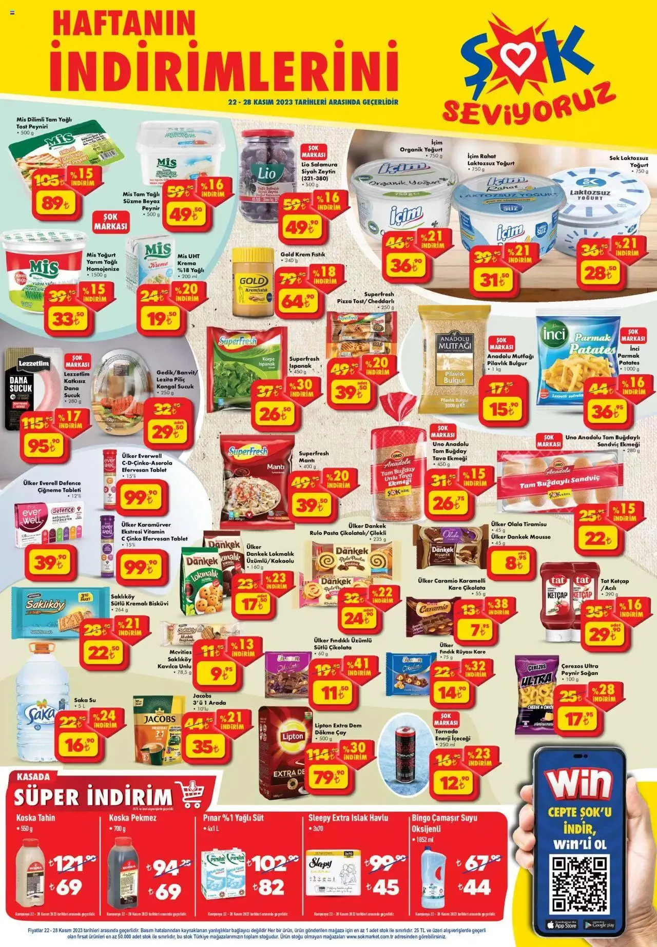Katalog Şok Market Katalog 22 Kasım - 28 Kasım 2023 - aktüel Sayfa 3