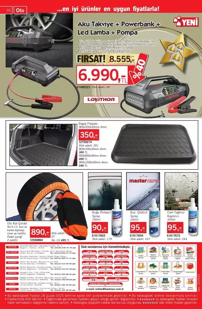 Katalog Aktüel Kataloğu 3 Şubat - 28 Şubat 2025 - aktüel Sayfa 16