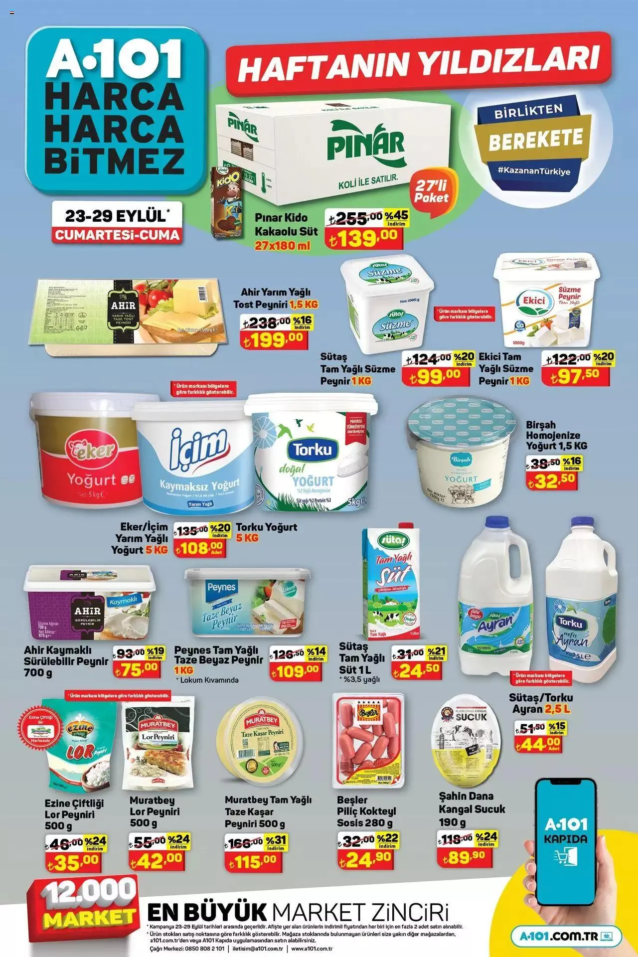 Katalog A101 Katalog Haftanın yıldızları 23 Eylül - 29 Eylül 2023 - aktüel Sayfa 3