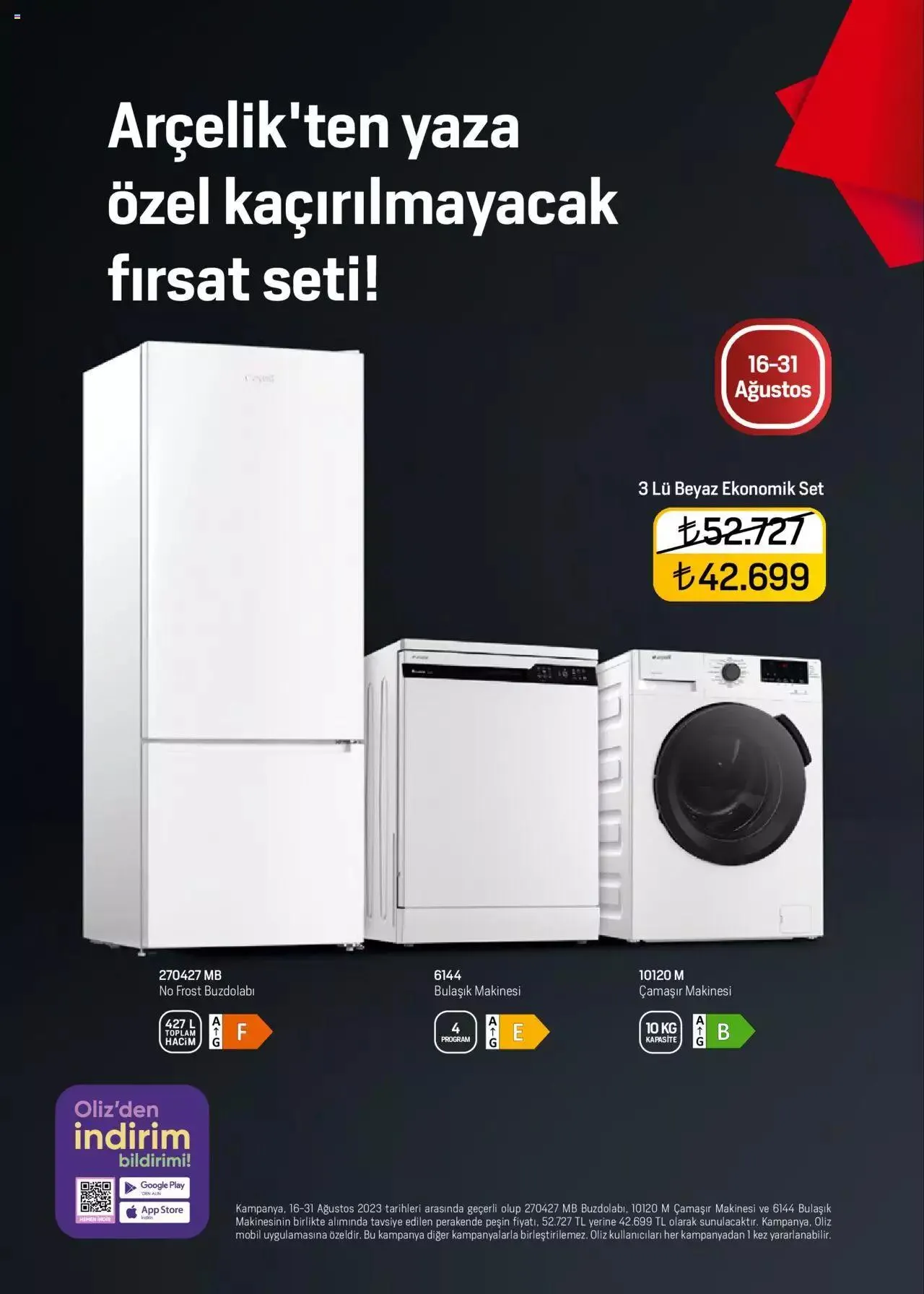 Katalog Arçelik Katalog 16 Ağustos - 31 Ağustos 2023 - aktüel Sayfa 4
