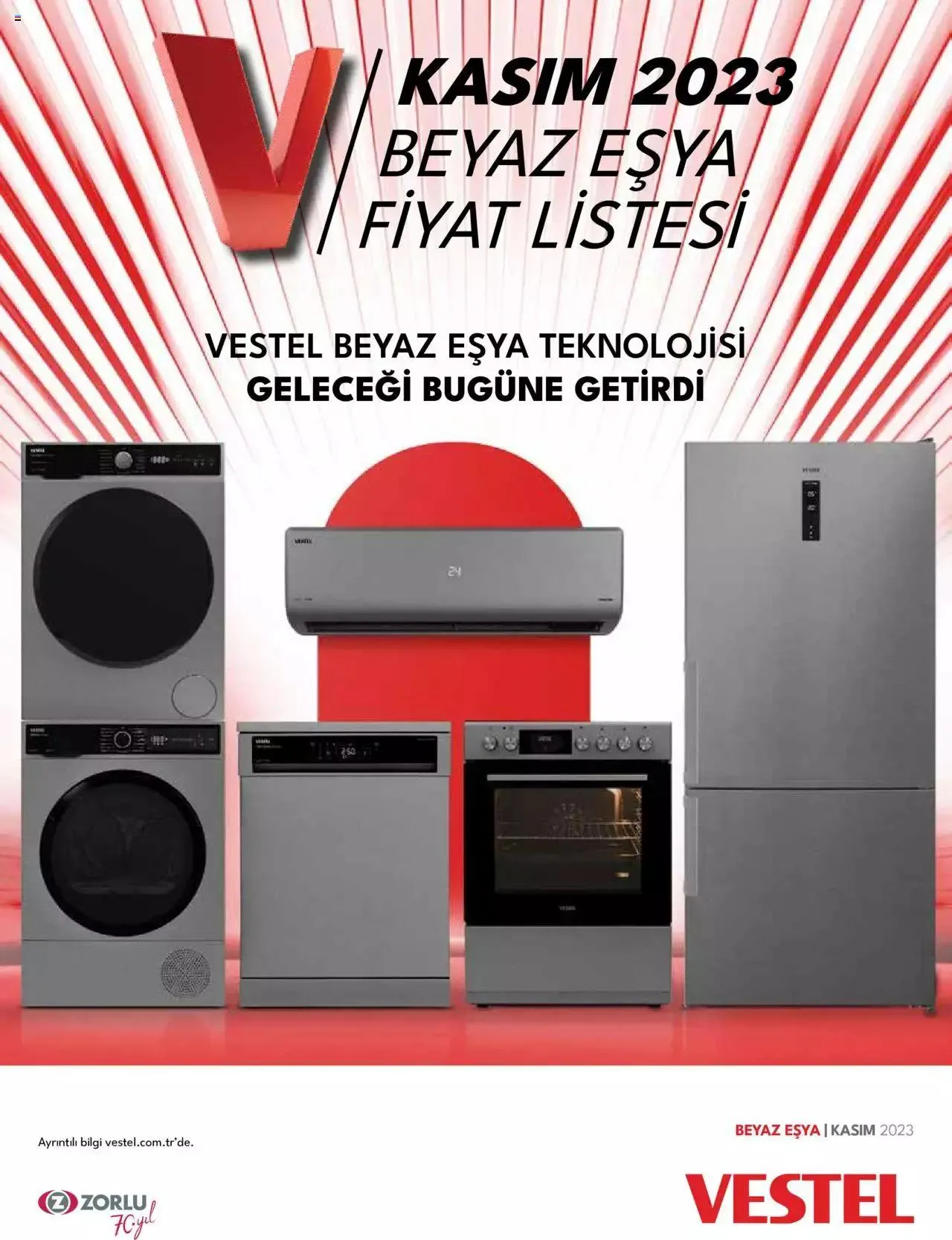 Katalog Vestel - Beyaz Eşya 1 Kasım - 15 Kasım 2023 - aktüel Sayfa 1