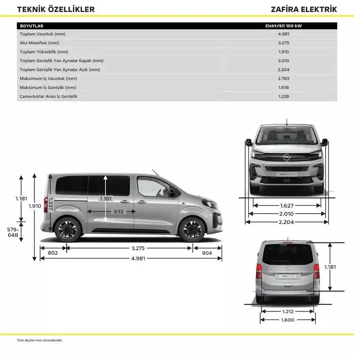 Katalog Opel Zafira Elektrik 9 Ocak - 16 Ocak 2025 - aktüel Sayfa 3