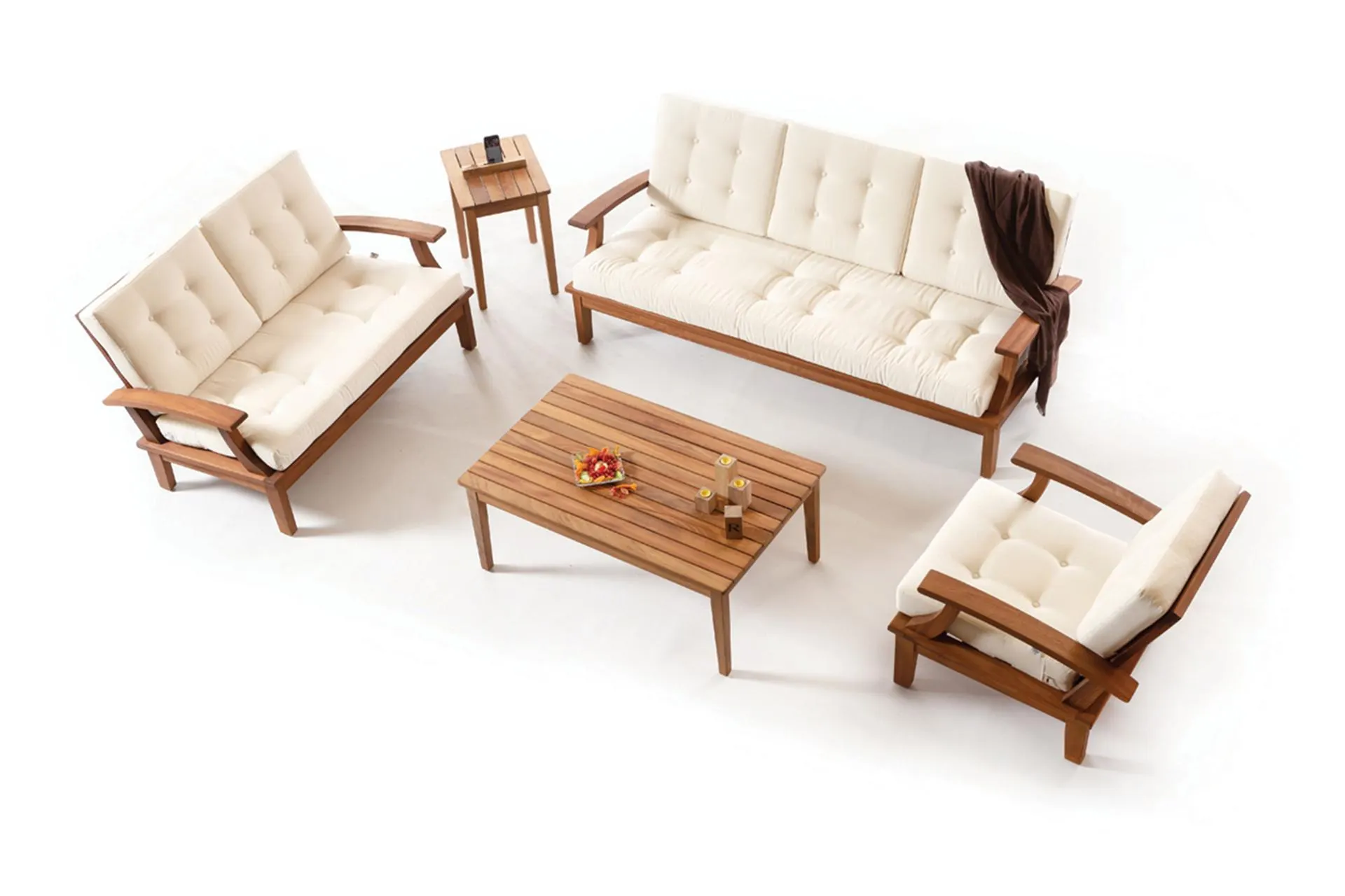 REHOME TREND BAHÇE BALKON TAKIMI, KAHVERENGİ (VC4-839)