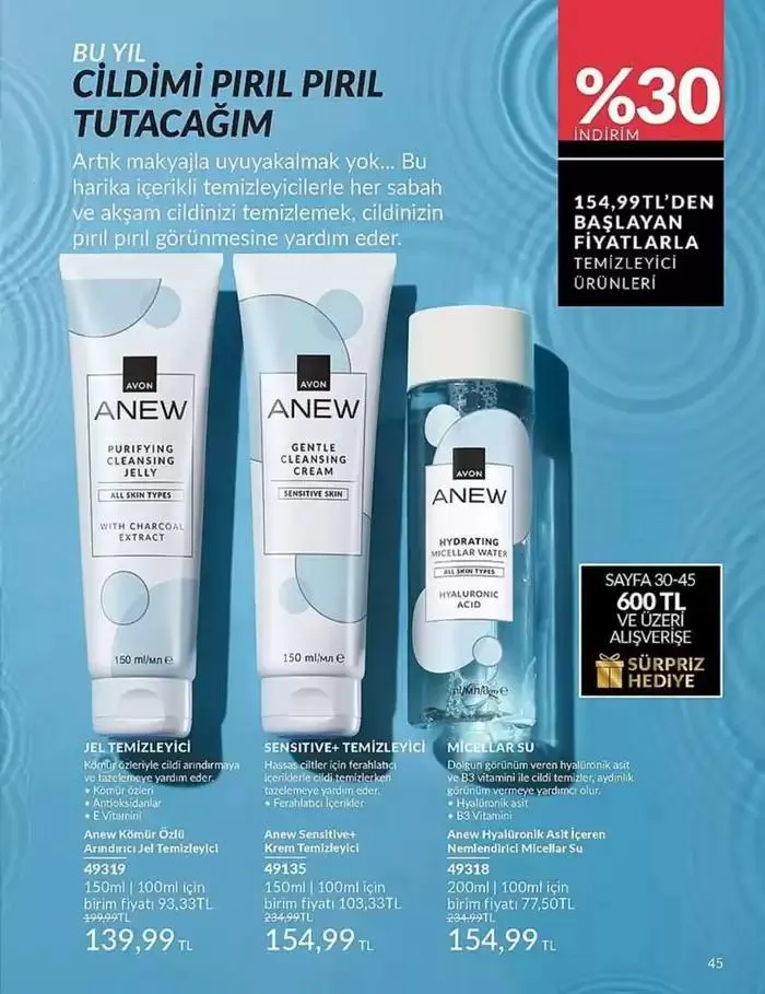 Katalog Ocak 2025 İndirim Kataloğu 7 Ocak - 31 Ocak 2025 - aktüel Sayfa 45