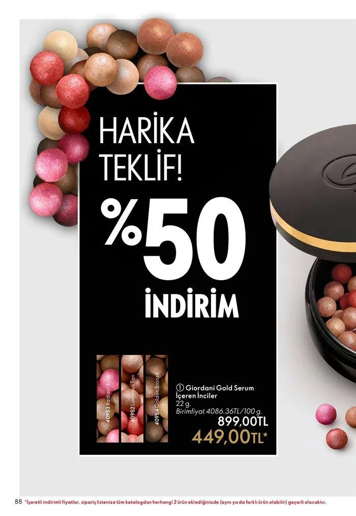 Katalog Oriflame katalog 1 Ağustos - 15 Ağustos 2024 - aktüel Sayfa 88