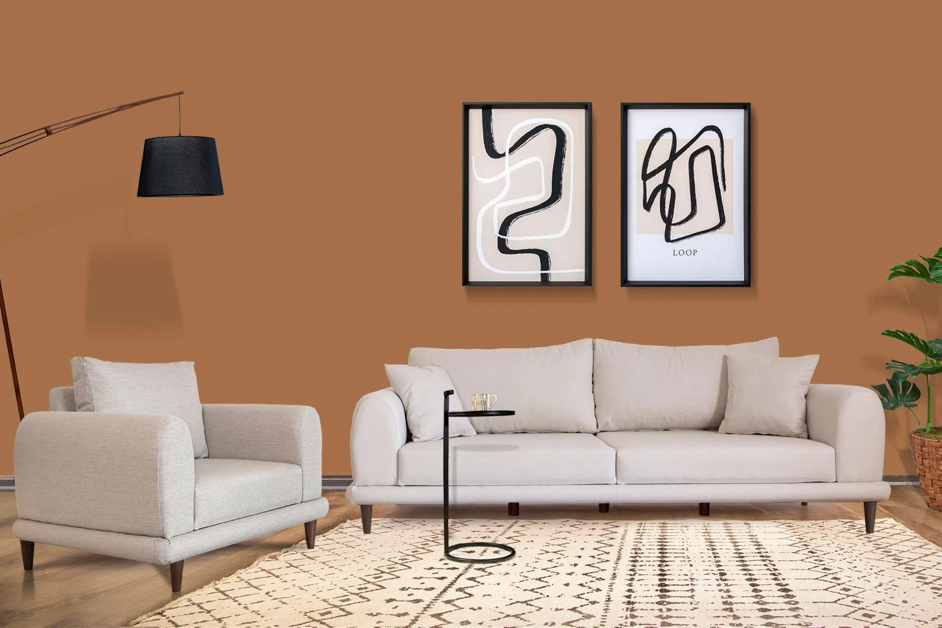 NERO KOLTUK TAKIMI, EKRU - BEJ (NQ6-190)