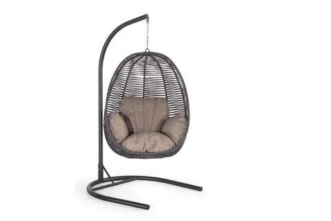 TNC SWİNG MAKROME TEK KİŞİLİK SALINCAK, GRİ (QO2-101)