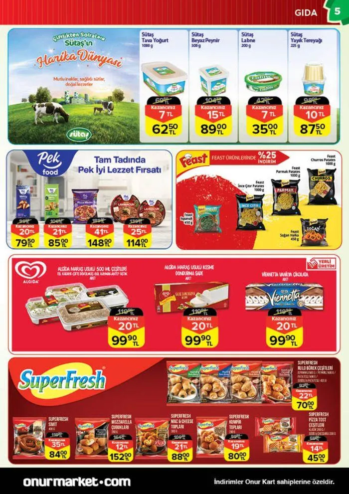 Katalog Onur Market Katalog 18 Temmuz - 1 Ağustos 2024 - aktüel Sayfa 5