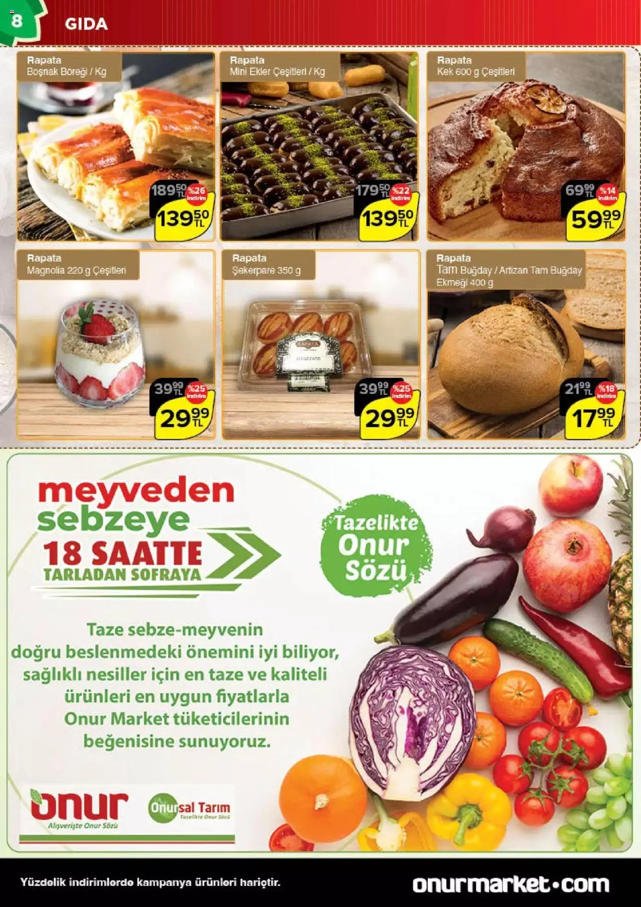 Katalog Onur Market Katalog 23 Kasım - 5 Aralık 2023 - aktüel Sayfa 8