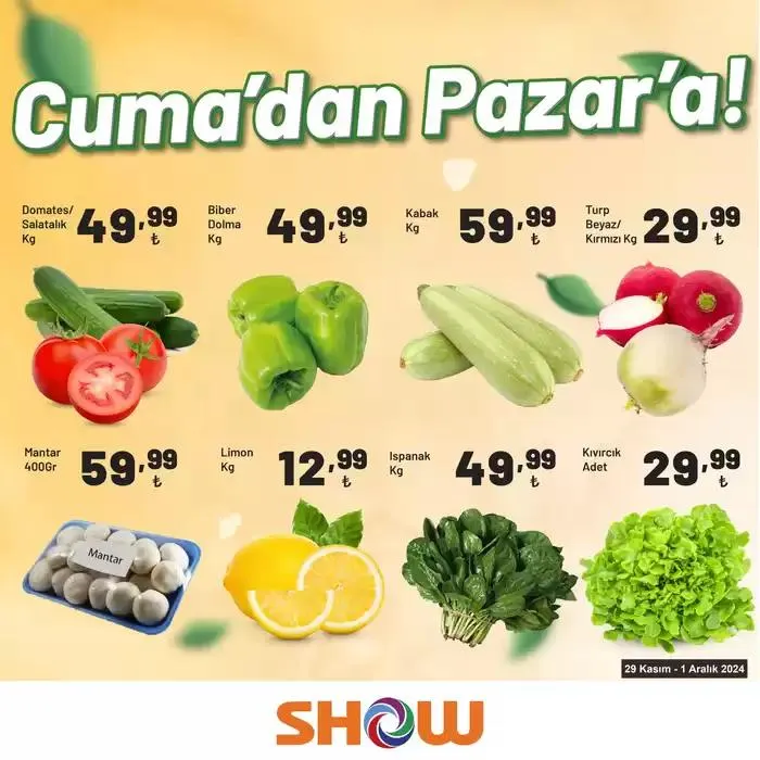 Katalog Show Market katalog 4 Aralık - 18 Aralık 2024 - aktüel Sayfa 8