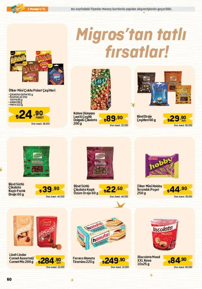 Katalog Migros katalog 27 Haziran - 11 Temmuz 2024 - aktüel Sayfa 50
