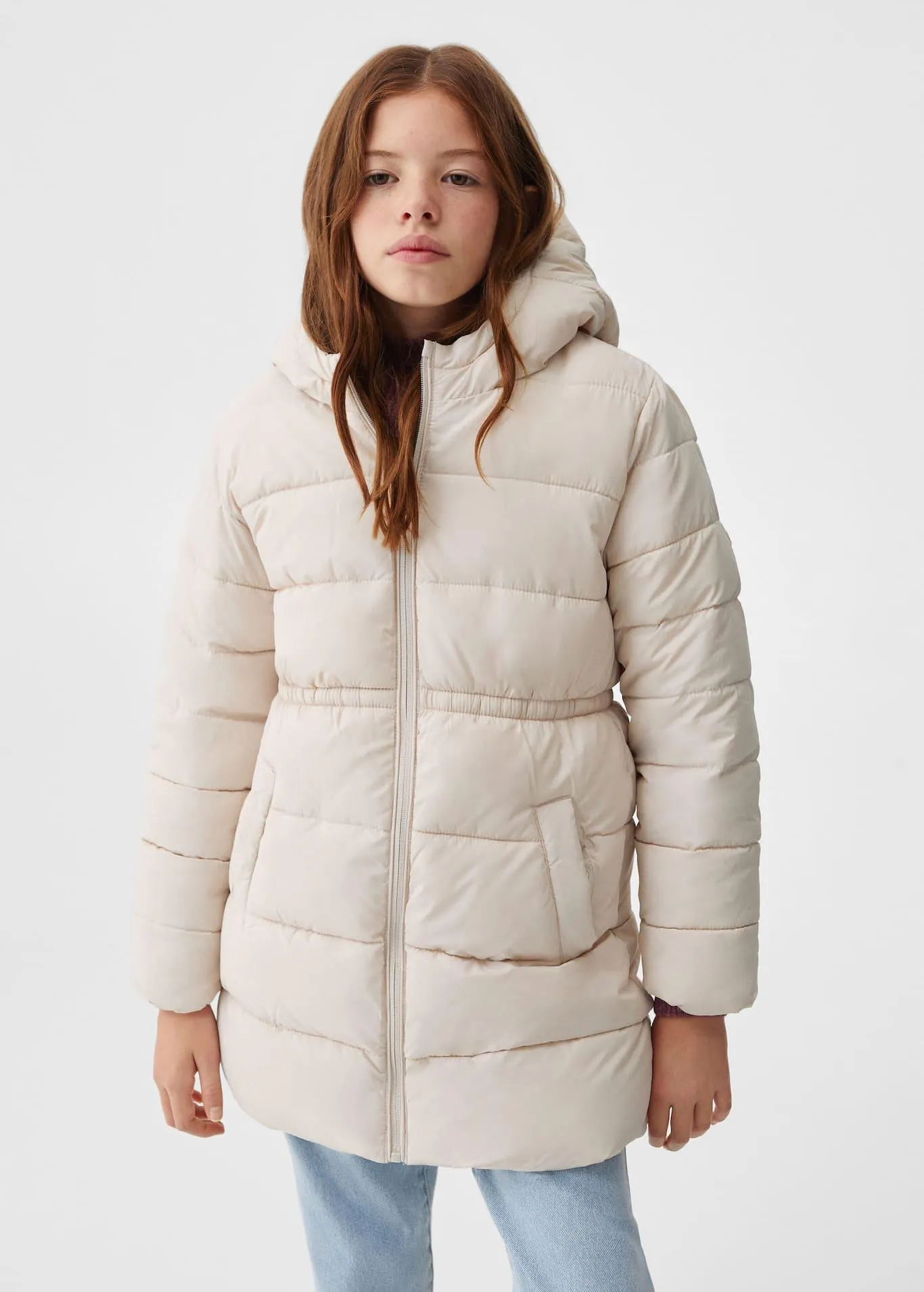 Kapitone uzun anorak