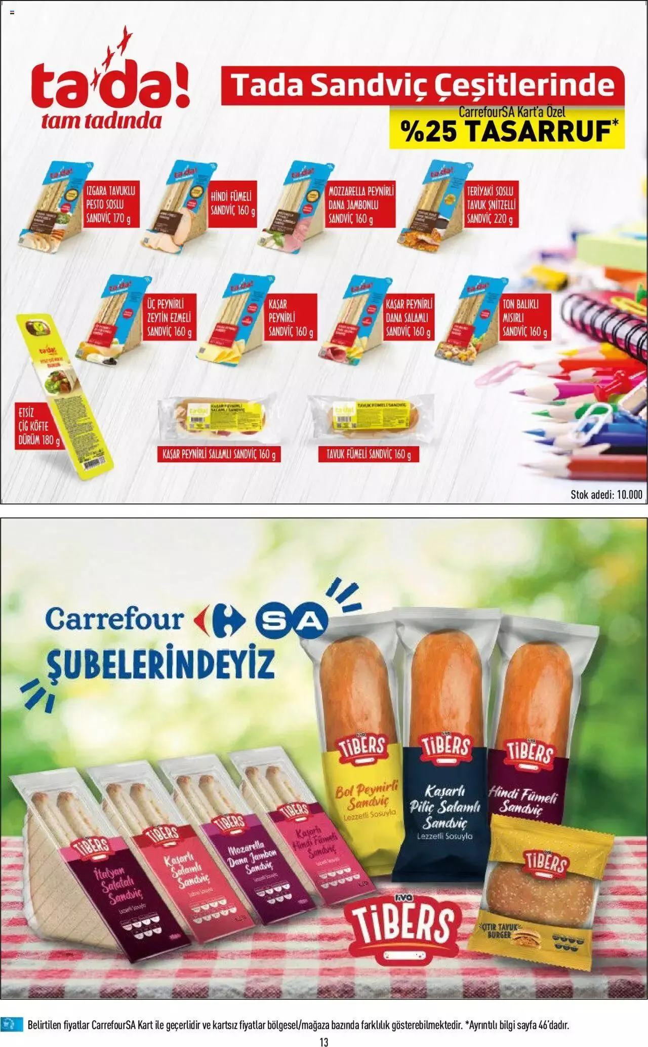 Katalog CarrefourSA Katalog 14 Eylül - 20 Eylül 2023 - aktüel Sayfa 13