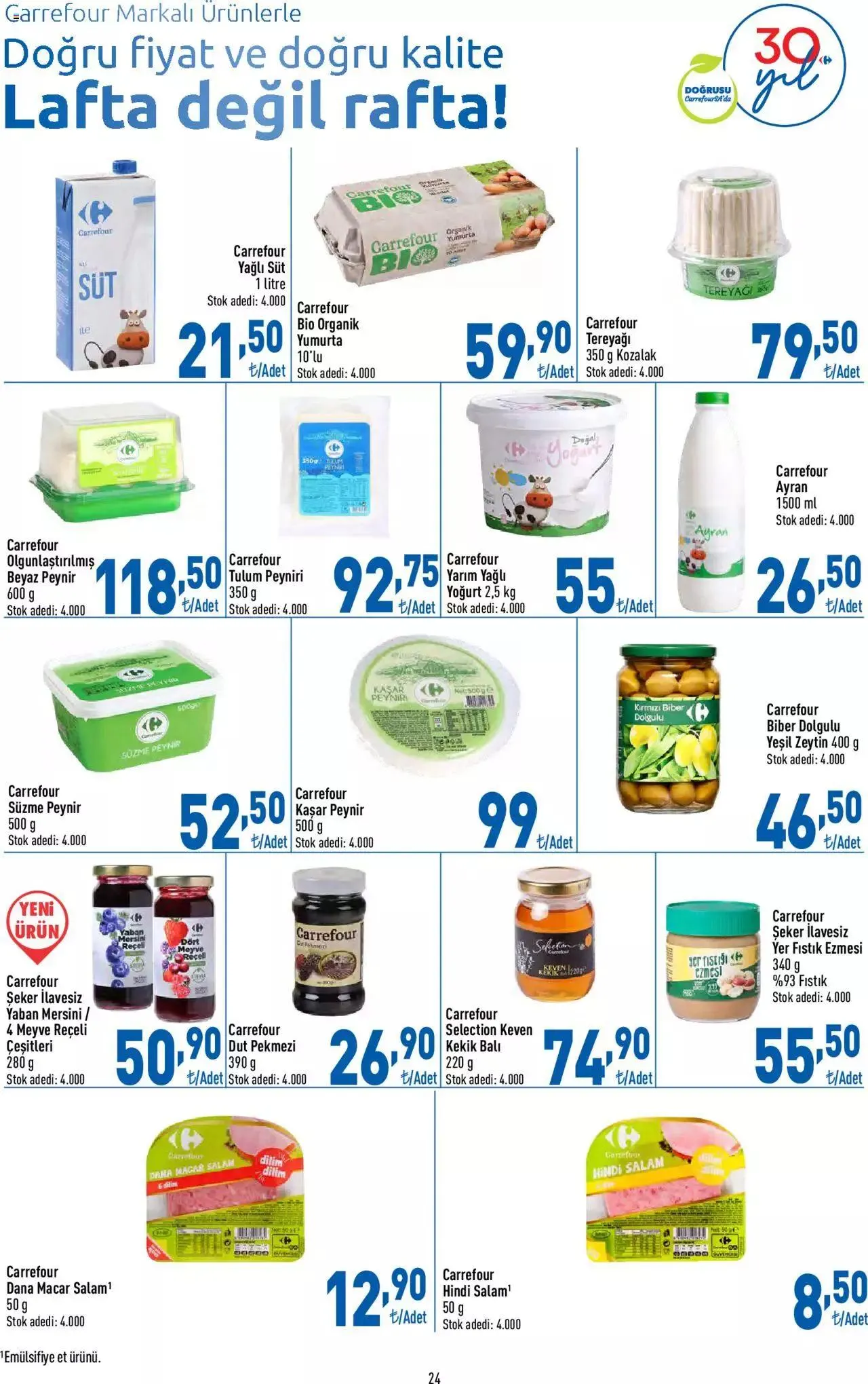 Katalog CarrefourSA Katalog 21 Eylül - 27 Eylül 2023 - aktüel Sayfa 24